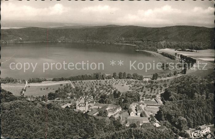 Maria Laach Glees Fliegeraufnahme Laacher-See