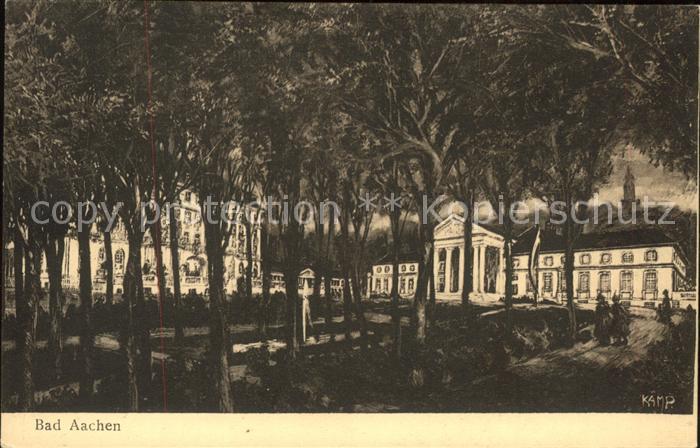 AACHEN NRW Kuenstlerkarte