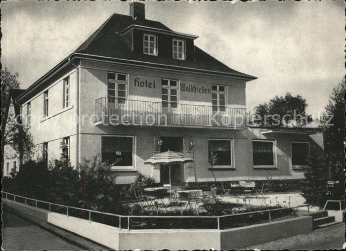 Ehlscheid Hotel Pension Waldfrieden Willi Krug