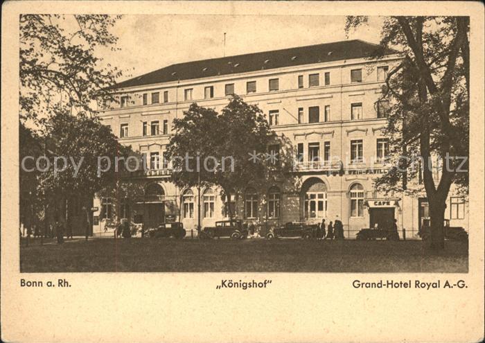 Bonn Rhein Granhotel Koenigshof