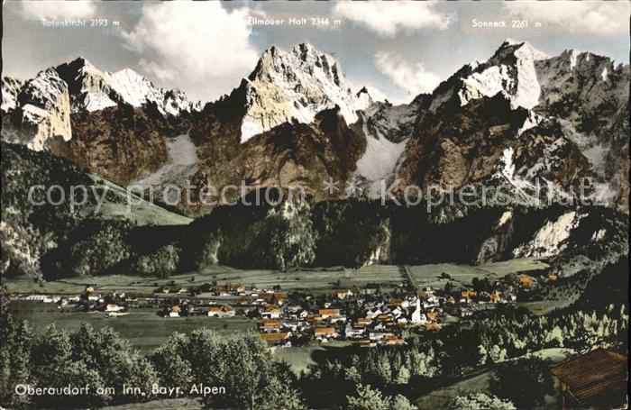 Oberaudorf Panorama vom Berggasthof Hocheck