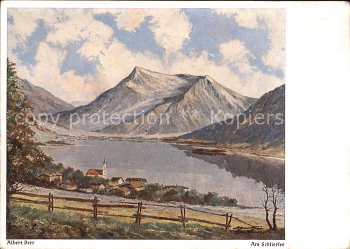 Schliersee Künstlerkarte