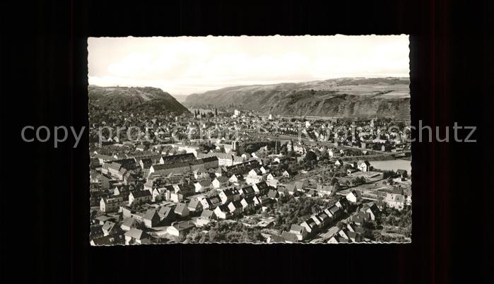 Andernach Rhein Rheinland-Pfalz Fliegeraufnahme