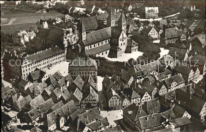 Ellwangen Jagst Fliegeraufnahme