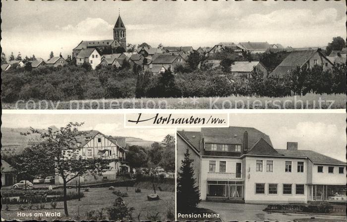 Horhausen Westerwald Pension Heinz Haus am Wald