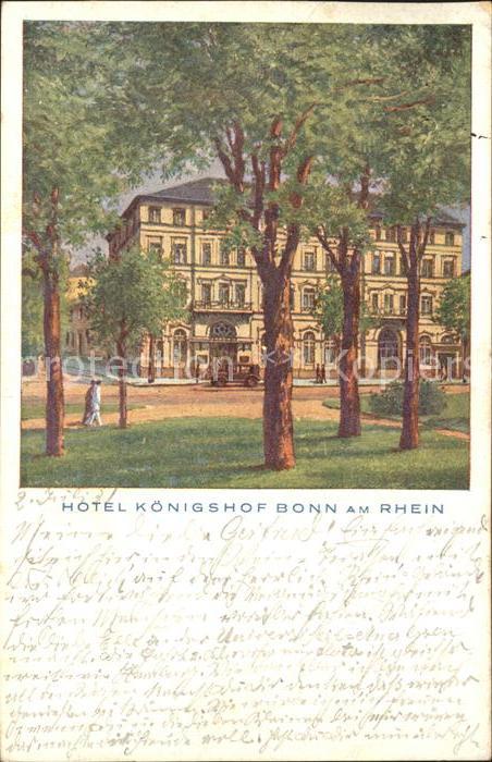 Bonn Rhein Hotel Koenigshof