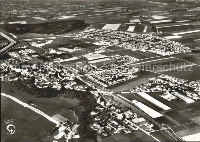 Toeging Inn Fliegeraufnahme
