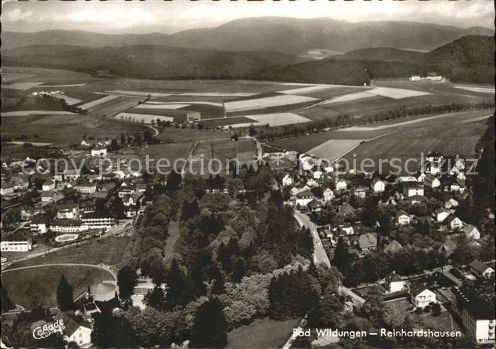 Bad Wildungen Reinhardshausen Fliegeraufnahme