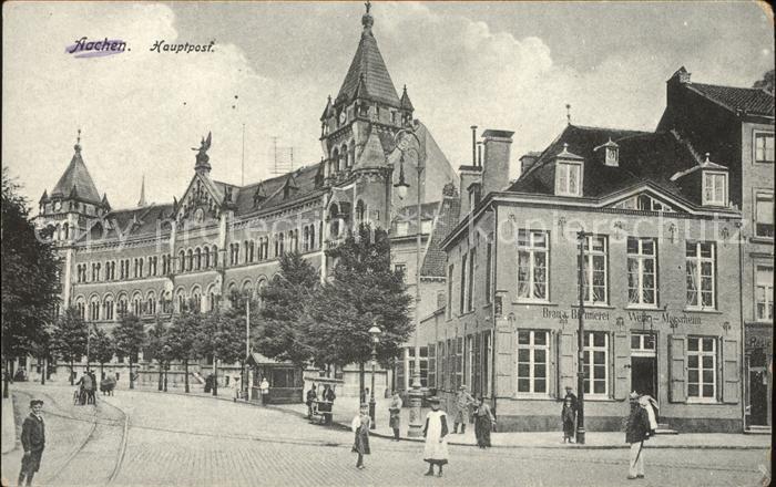 Aachen Hauptpost Brau Brennerei Merscheim