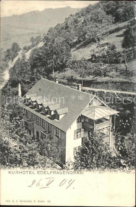 Edelfrauengrab Kurhotel Edelfrauengrab