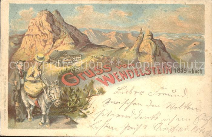 Wendelstein Berg Esel