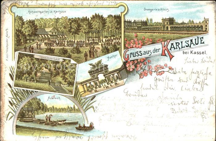 KAssEL CITY Karlsaue Orangerieschloss Konzertgarten Auetor