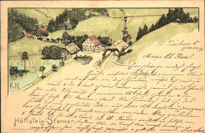 Hoellsteig Sternen Kuenstlerkarte