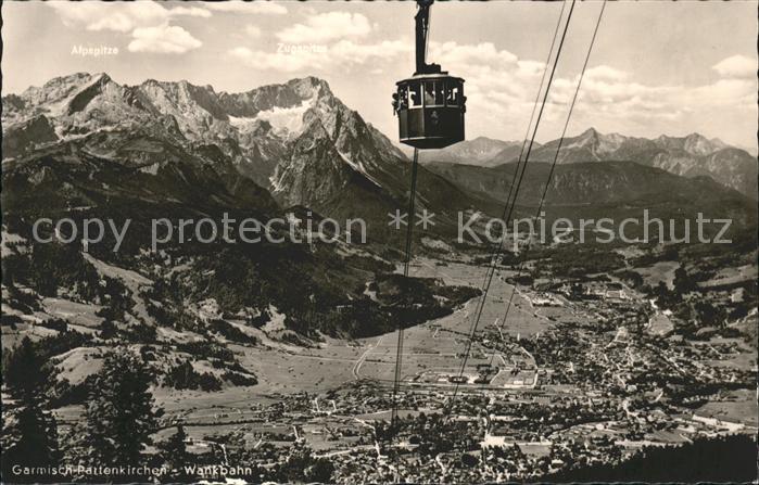 Bergbahn Wankbahn Garmisch-Partenkirchen