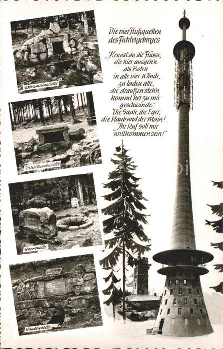 Fernsehen TV Fernsehturm Fichtelgebirge