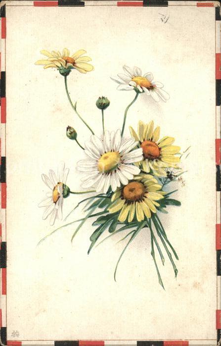 Kuenstlerkarte Blumen