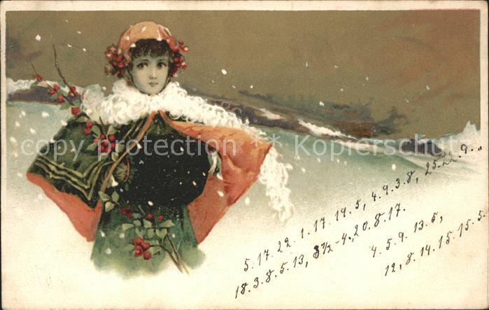 Kuenstlerkarte Winter