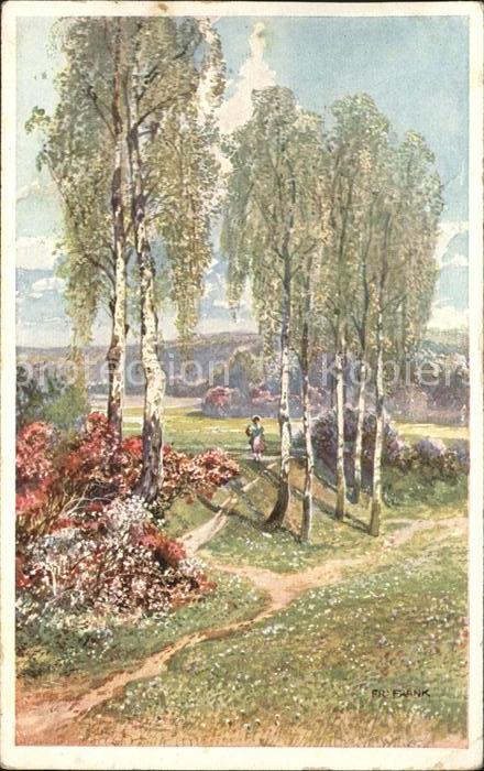 Kuenstlerkarte Fr. Frank