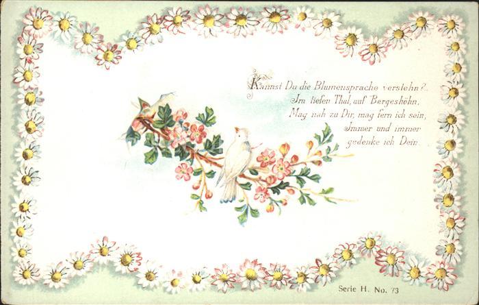 Blumen Vögel Blumensprache Gedicht