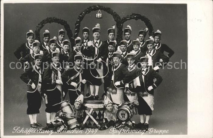 Tanz Taenzer Schäfflertanz München Reifschwung-Grupp