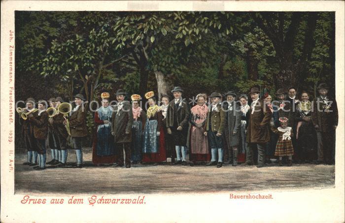 Trachten Bauernhochzeit Schwarzwald