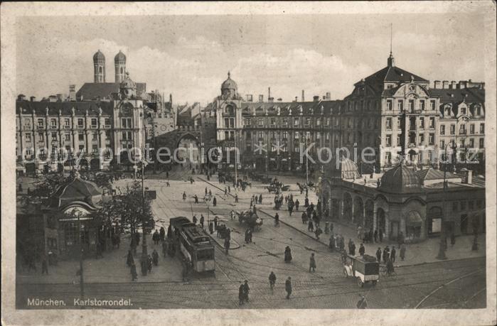 Strassenbahn München Karlstorrondel