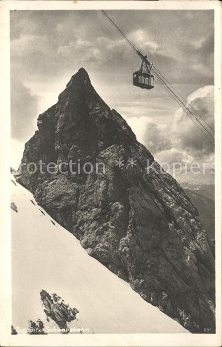 Seilbahn Zugspitze Schwebebahn