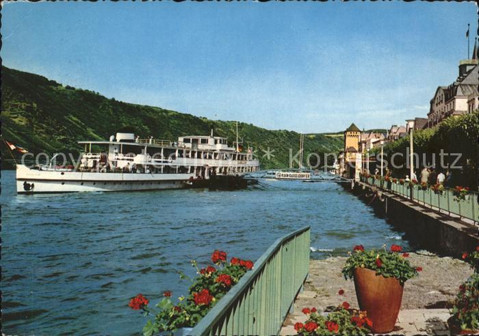 Dampfer Binnenschifffahrt Boppard Rhein