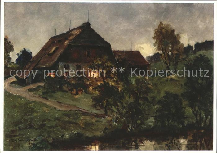 Kuenstlerkarte Gemälde-Reihe Schwarzwald