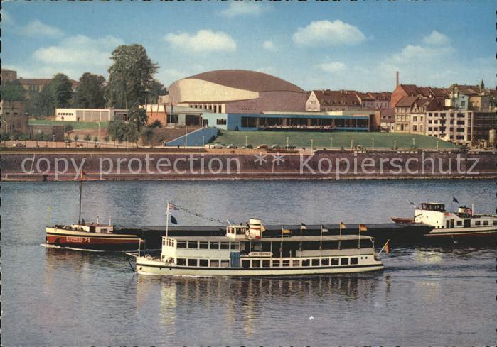 Dampfer Binnenschifffahrt Bonn Beethovenhalle