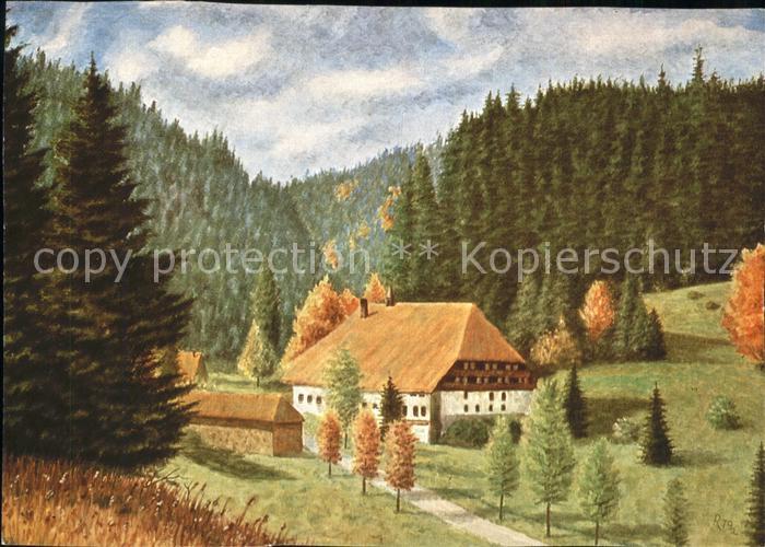 Verlag Wiechmann Nr. 3401 Josef M. Rischar Schwarzwaldlandsc