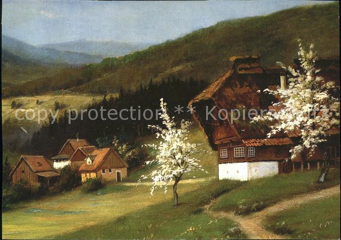 Verlag Wiechmann Nr. 2637 Fritz Schneider Frühlingsidylle Sc