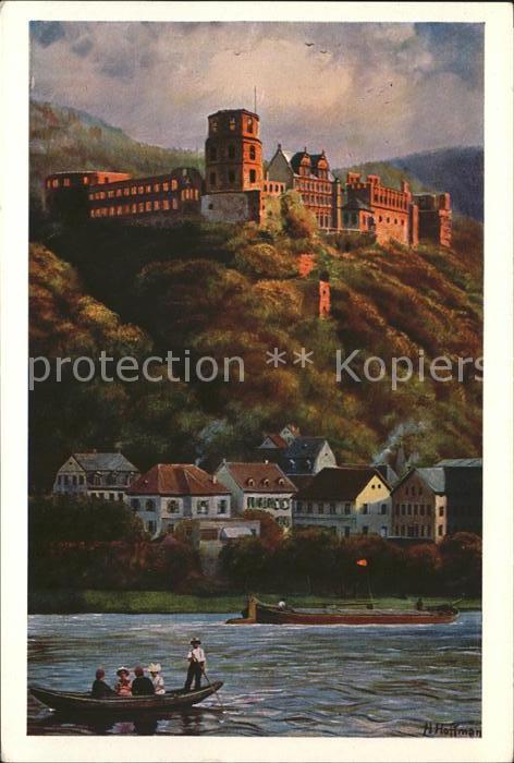 Hoffmann Heinrich Heidelberger Schloss Hirschgasse