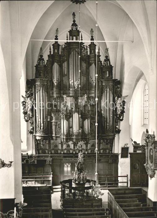 Kirchenorgel Lübeck Aegidienkirche Mittelschiff Orge