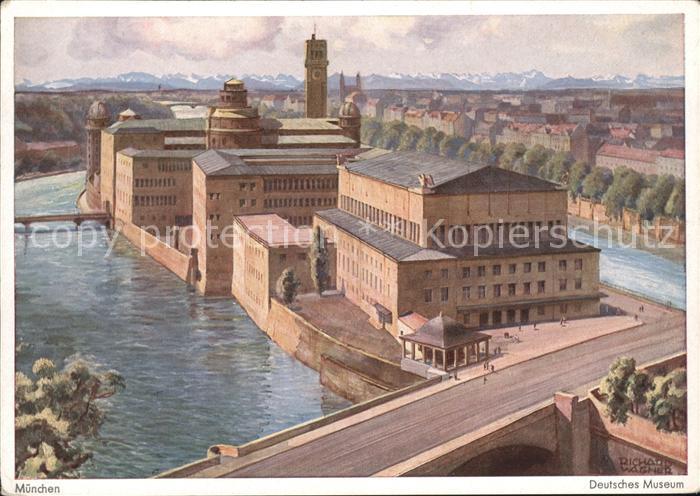 Wagner Richard Kuenstler Nr. 2057 Deutschse Museum München