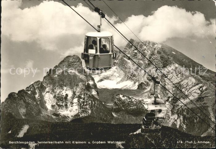 Seilbahn Jennerseilbahn Großem Watzmann Berchtes