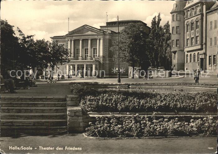 Theatergebaeude Halle Saale Theater des Friedens