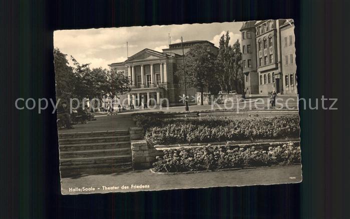 Theatergebaeude Halle Saale Theater des Friedens