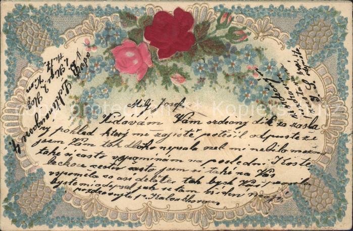 Blumen Stoffapplikation