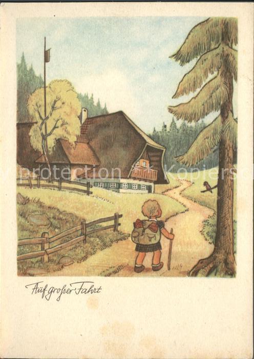 Schwarzwaldhaeuser auf grosser Fahrt