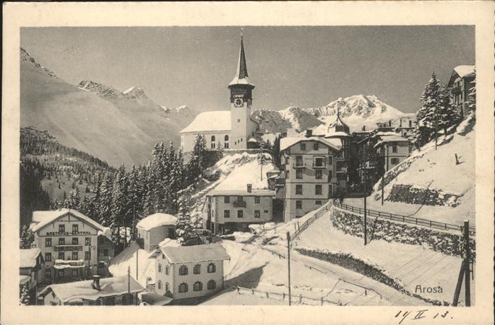 Arosa GR Teilansicht