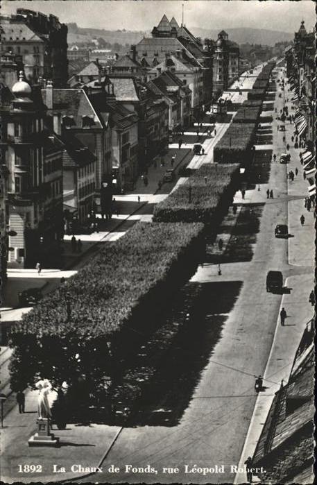 La Chaux-de-Fonds Rue Leopold Robert
