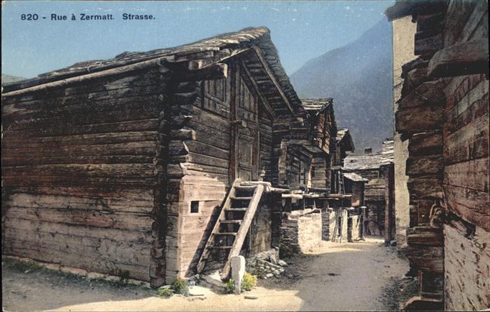 Neuchatel NE Rue a Zermatt