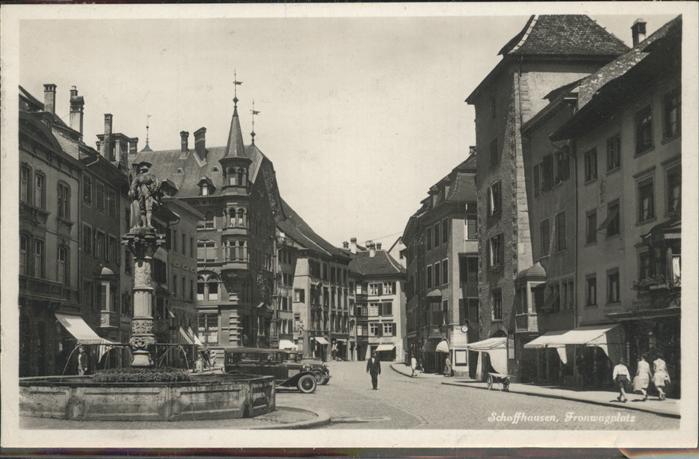 Schaffhausen SH Fronwagplatz