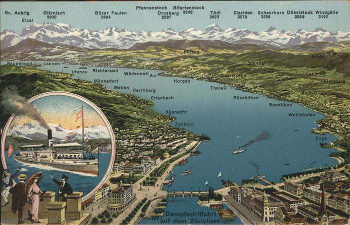 Zuerichsee Dampfschifffahrt