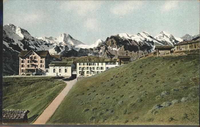 Muerren BE Hotel des Alpes