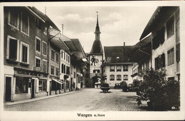 Wangen Aare Teilansicht
