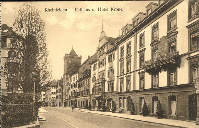 Rheinfelden AG Rathaus
Hotel Krone