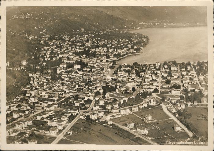 Locarno TI Fliegeraufnnahme