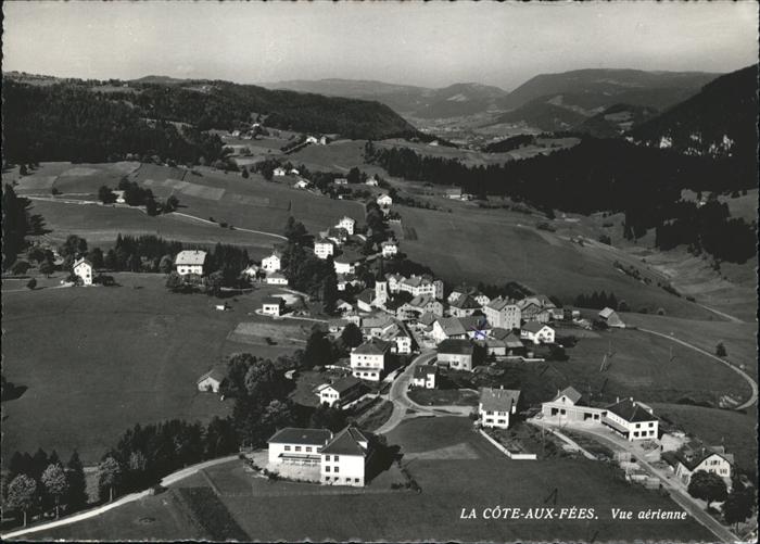 La Cote-aux-Fees Vue aerienne